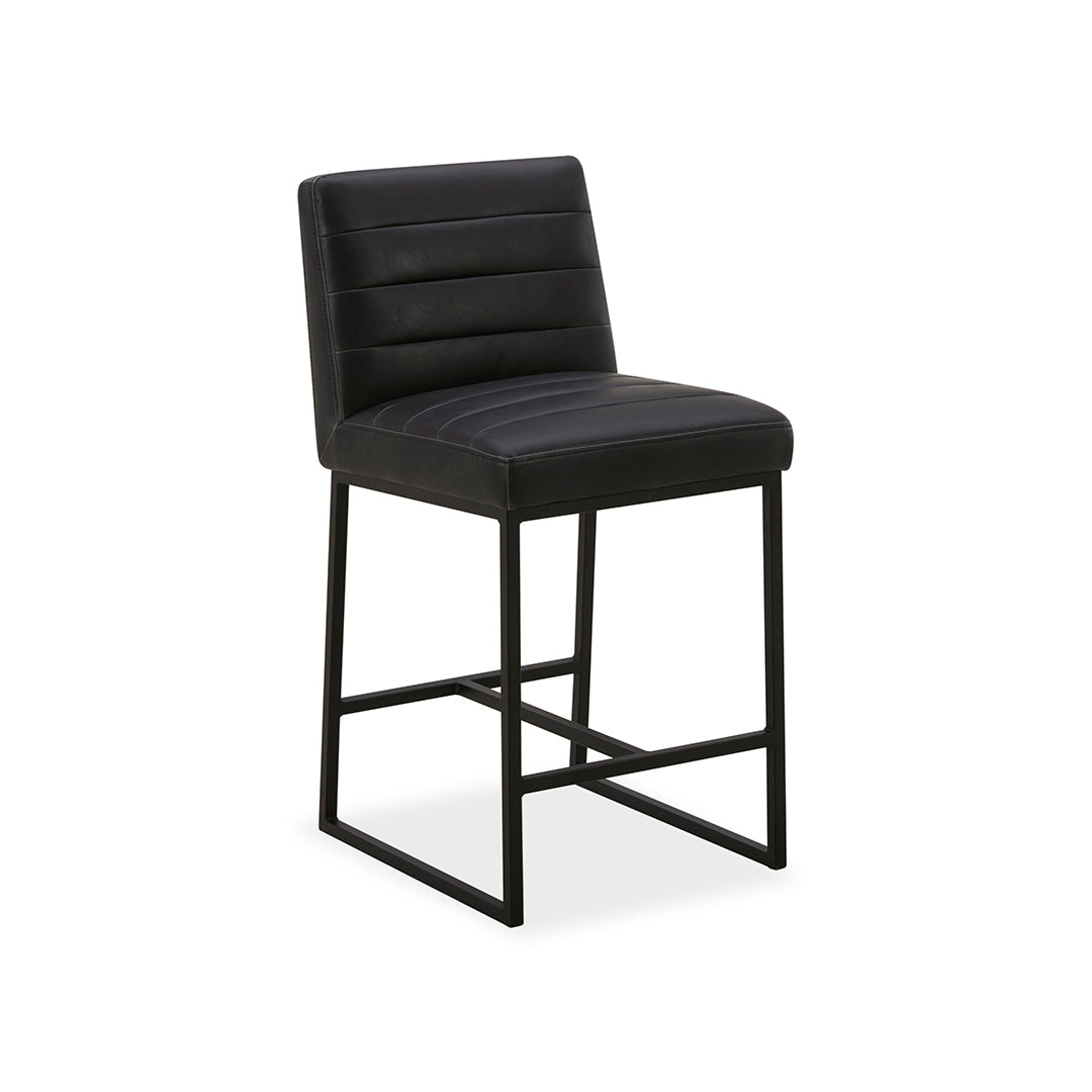 Taburete negro de cera 