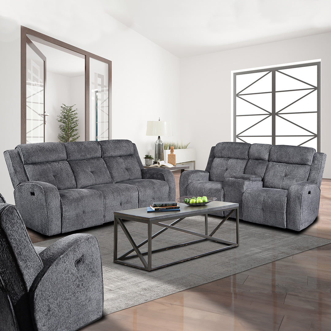 Addison Power Reclining Sofa and Loveseat