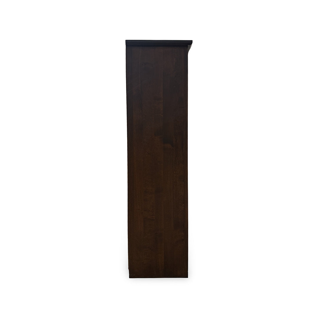 Solid Wood Bookcase from Archbold Furniture Company in Brown, Made in USA - Additional view 5