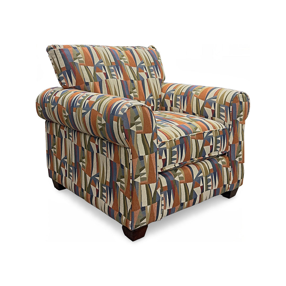 Multicolor Bella Accent Chair from Fusion