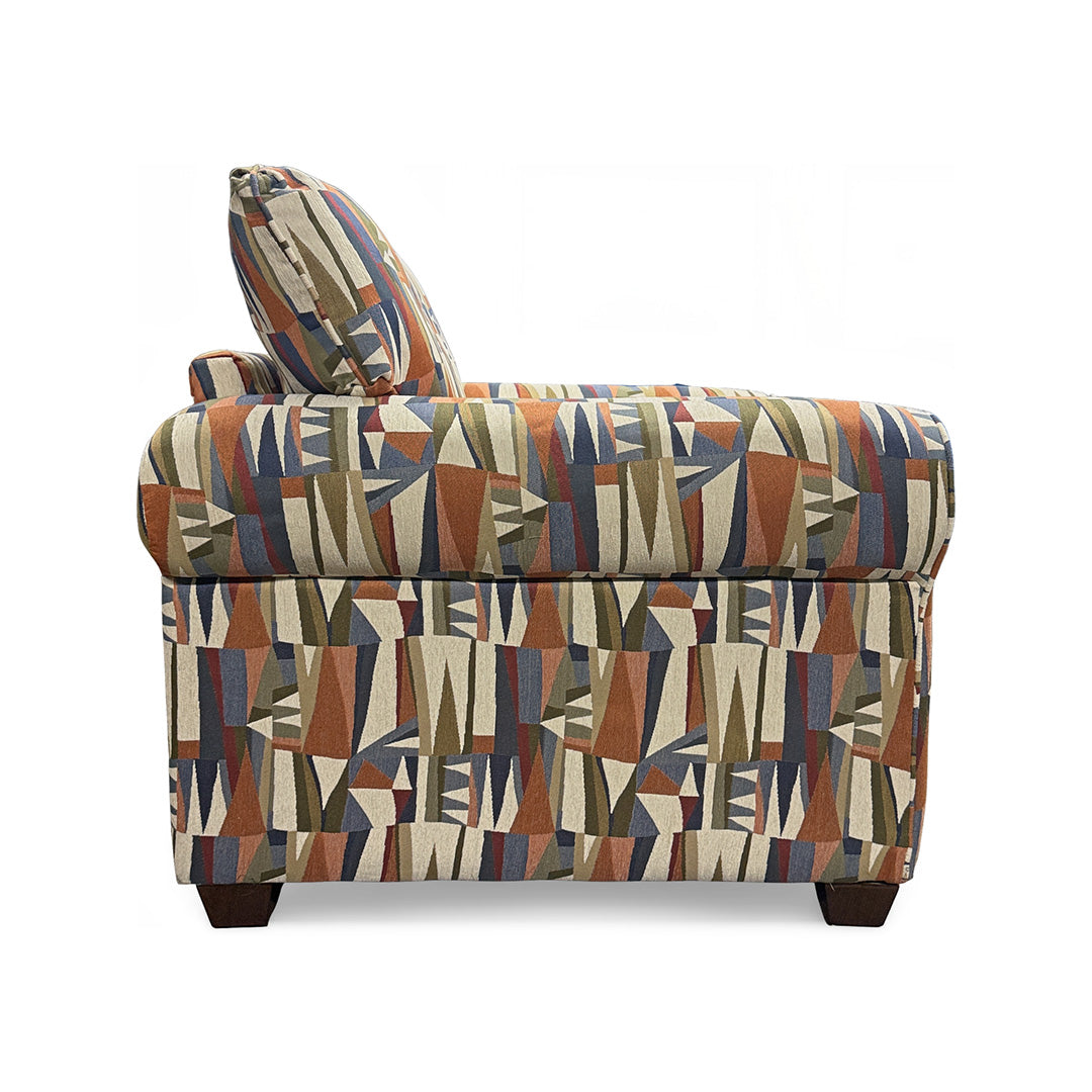 Multicolor Bella Accent Chair from Fusion - Detail view