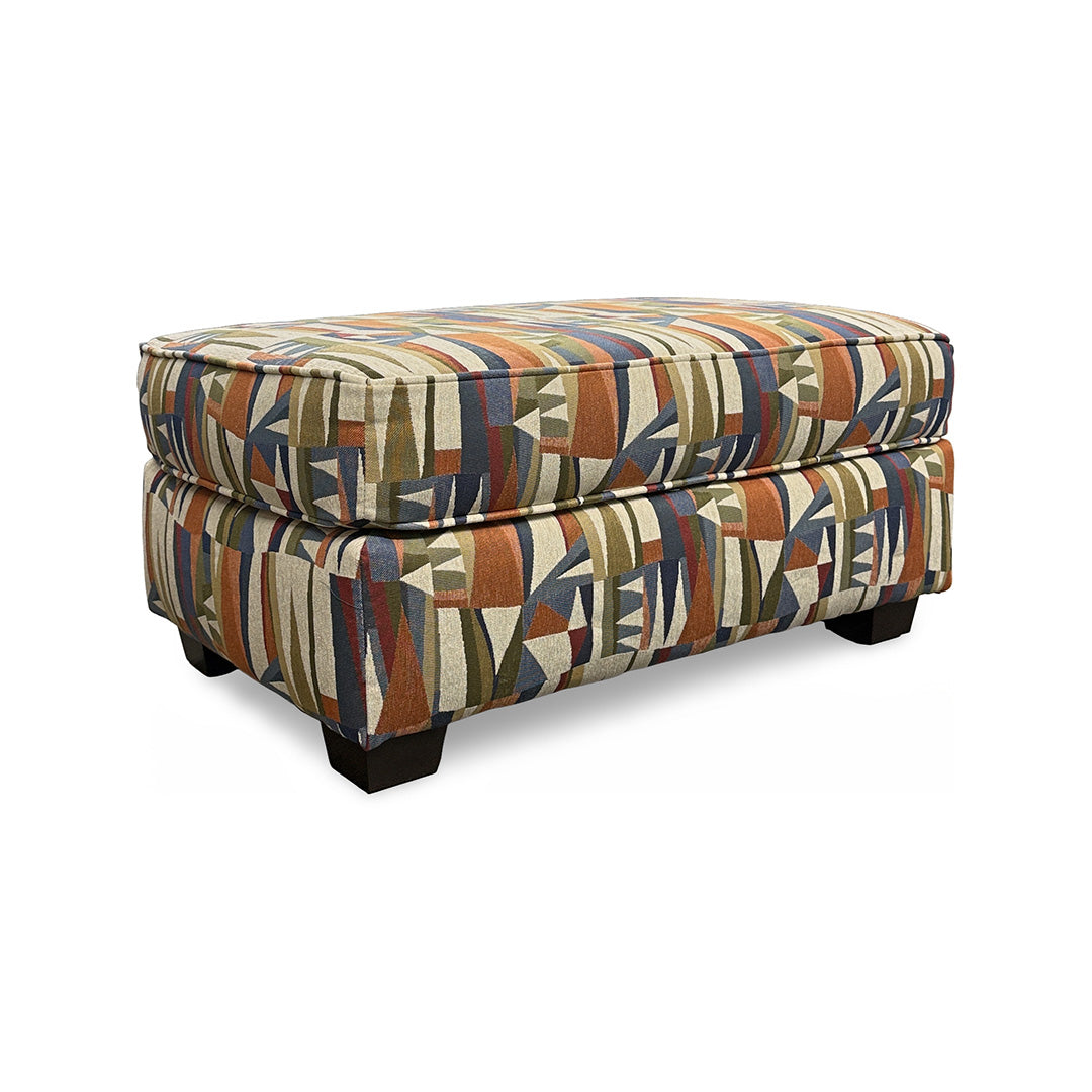 Multicolor Bella Ottoman from Fusion