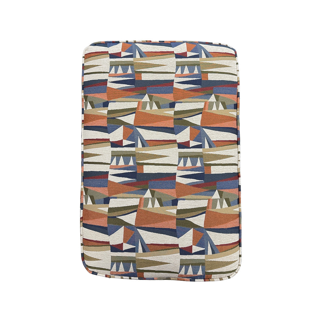 Multicolor Bella Ottoman from Fusion - Additional view 4