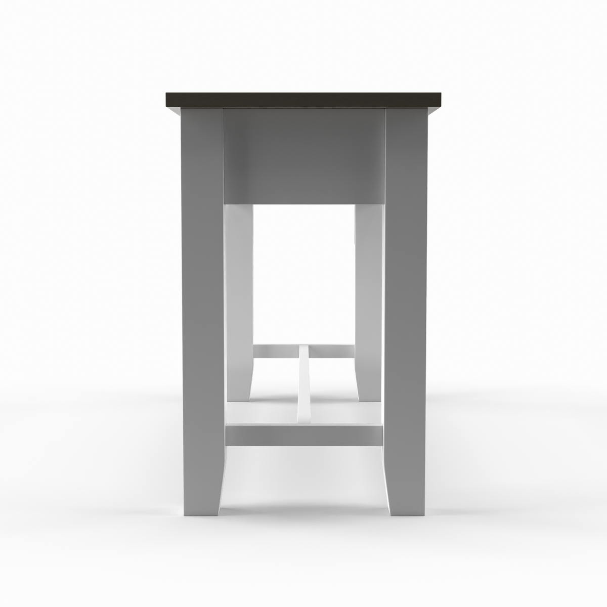 Drake Storage Bench from Worldwide Designs in White with Storage - Additional view 9