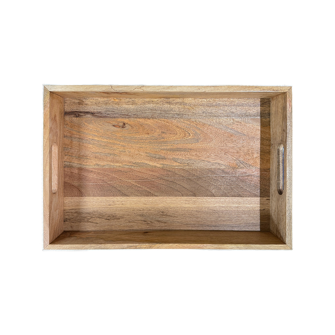Blue Stripe Tray from P D Home & Garden - Blue finish
