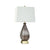 Brown Seeded Table Lamp