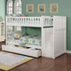 Bunkaroo Bunk Bed - Twin over Twin