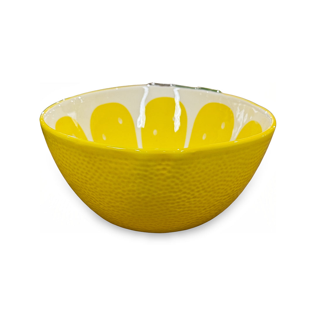 Ceramic Lemon Bowl from P D Home & Garden in Yellow - Additional view 4