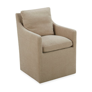 Elite Upholstered Dining Arm Chair