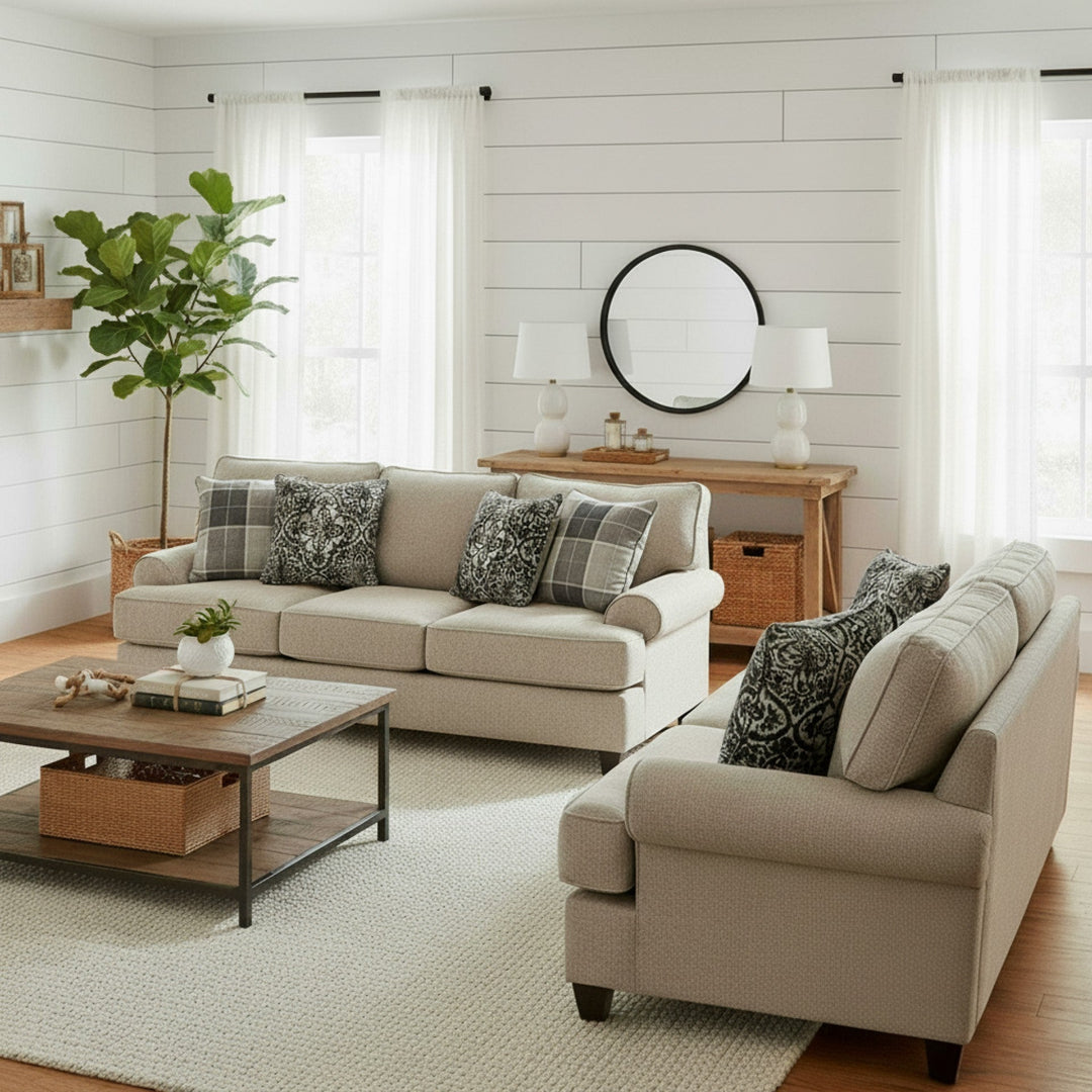Charleston Sofa and Loveseat