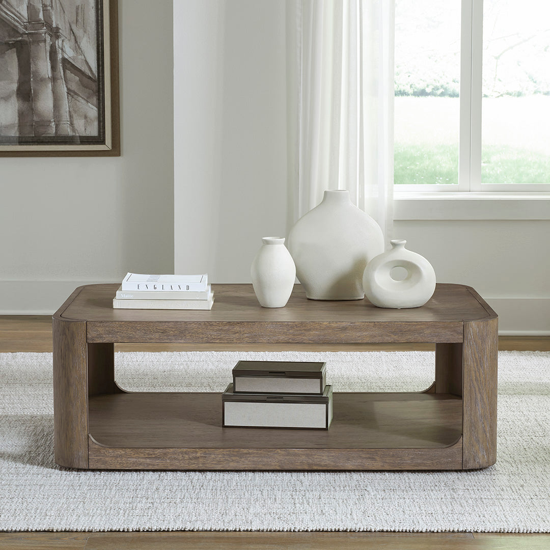 South Bend Cocktail Table from Liberty Furniture in Brown - Alternate angle