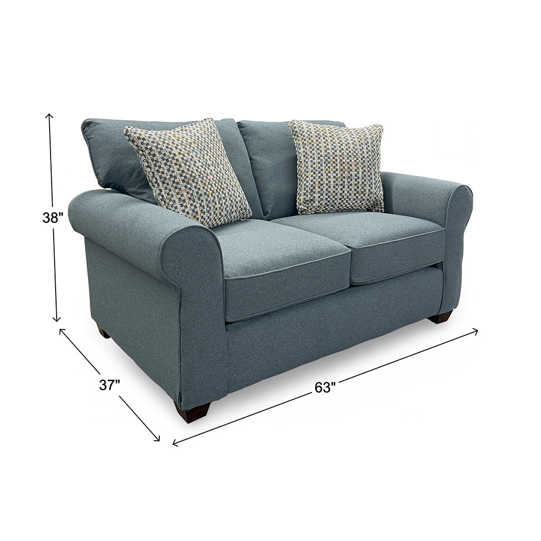 Collins Sofa and Loveseat