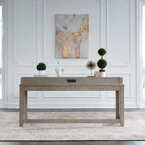 Millstone Console Table with Stools