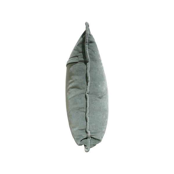 Cotton Velvet Pillow - Sage