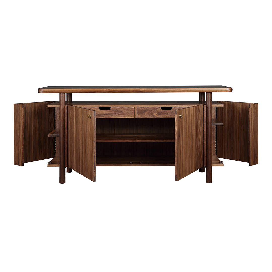 Walnut Grove Credenza - Stone Top