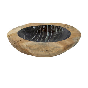 Decorative Teak Bowl