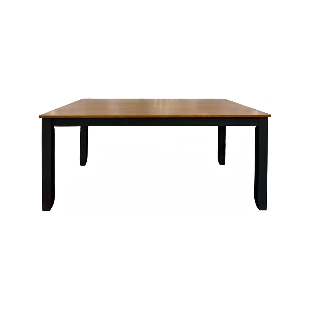 Juego de comedor Drake (5 piezas) (Seats 4-6) from Worldwide Designs in White Solid Wood - Black finish