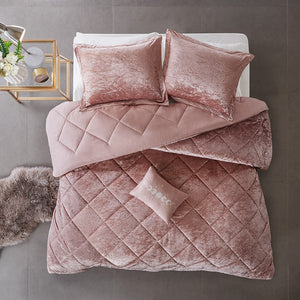 Felicia Velvet Comforter Set