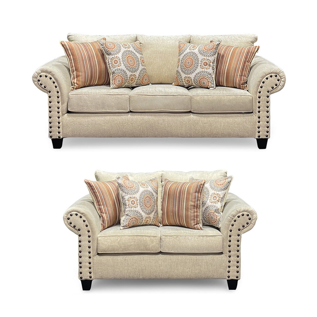 Elaine Sofa and Loveseat