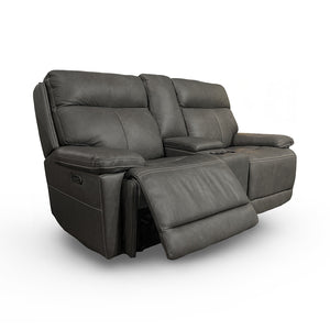 Fletcher Power Reclining Loveseat with Console