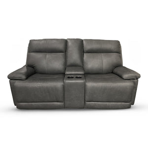 Fletcher Power Reclining Loveseat with Console