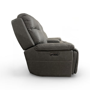 Fletcher Power Reclining Loveseat with Console