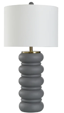 Frosted Ceramic Table Lamp
