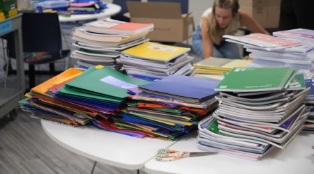 Operation Backpack school supplies for students