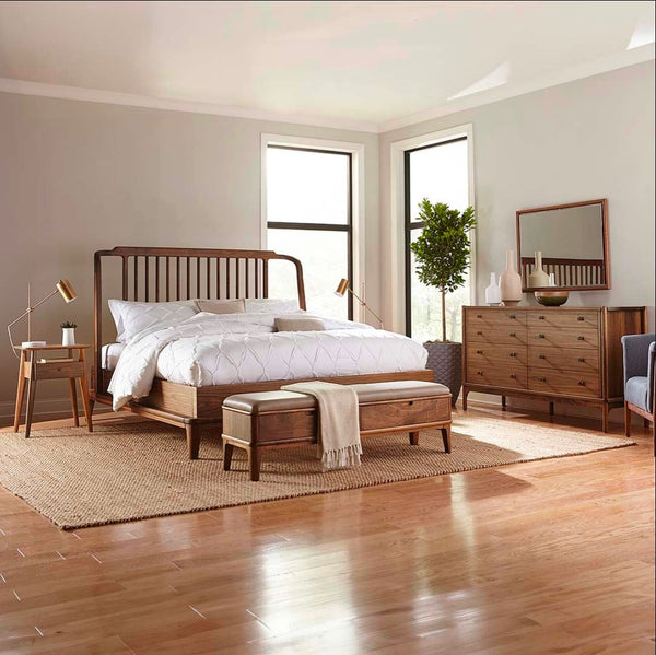 Stickley mid-century modern bedroom