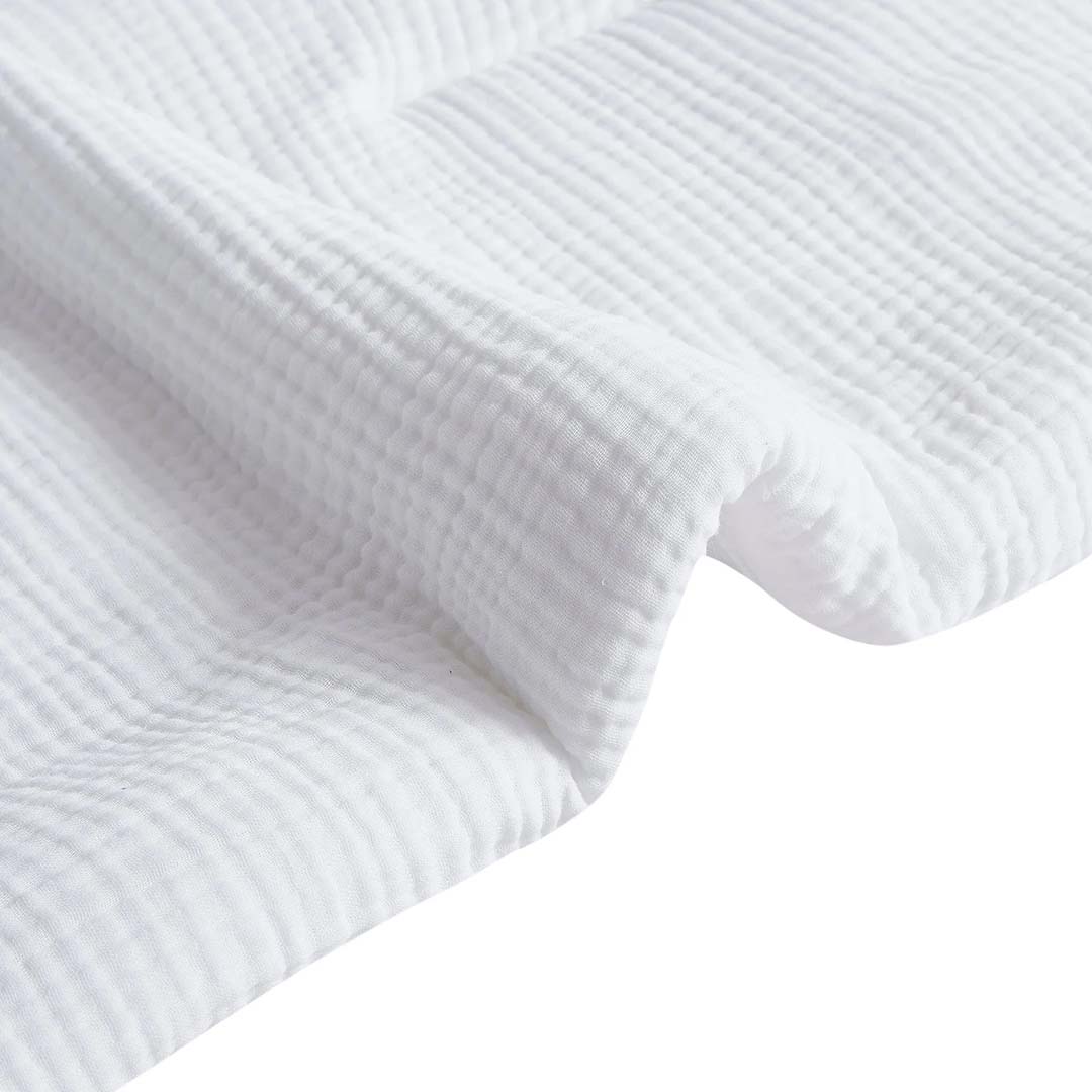 Cotton Voile Comforter Set from Hiend Accents in Queen White Cotton / Natural Fiber Blend - Additional view 4