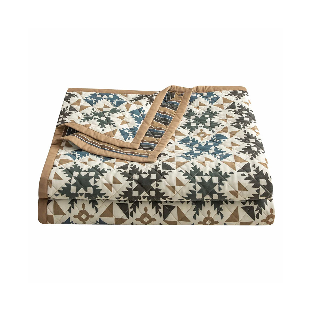 Mosaic Reversible Coverlet Set