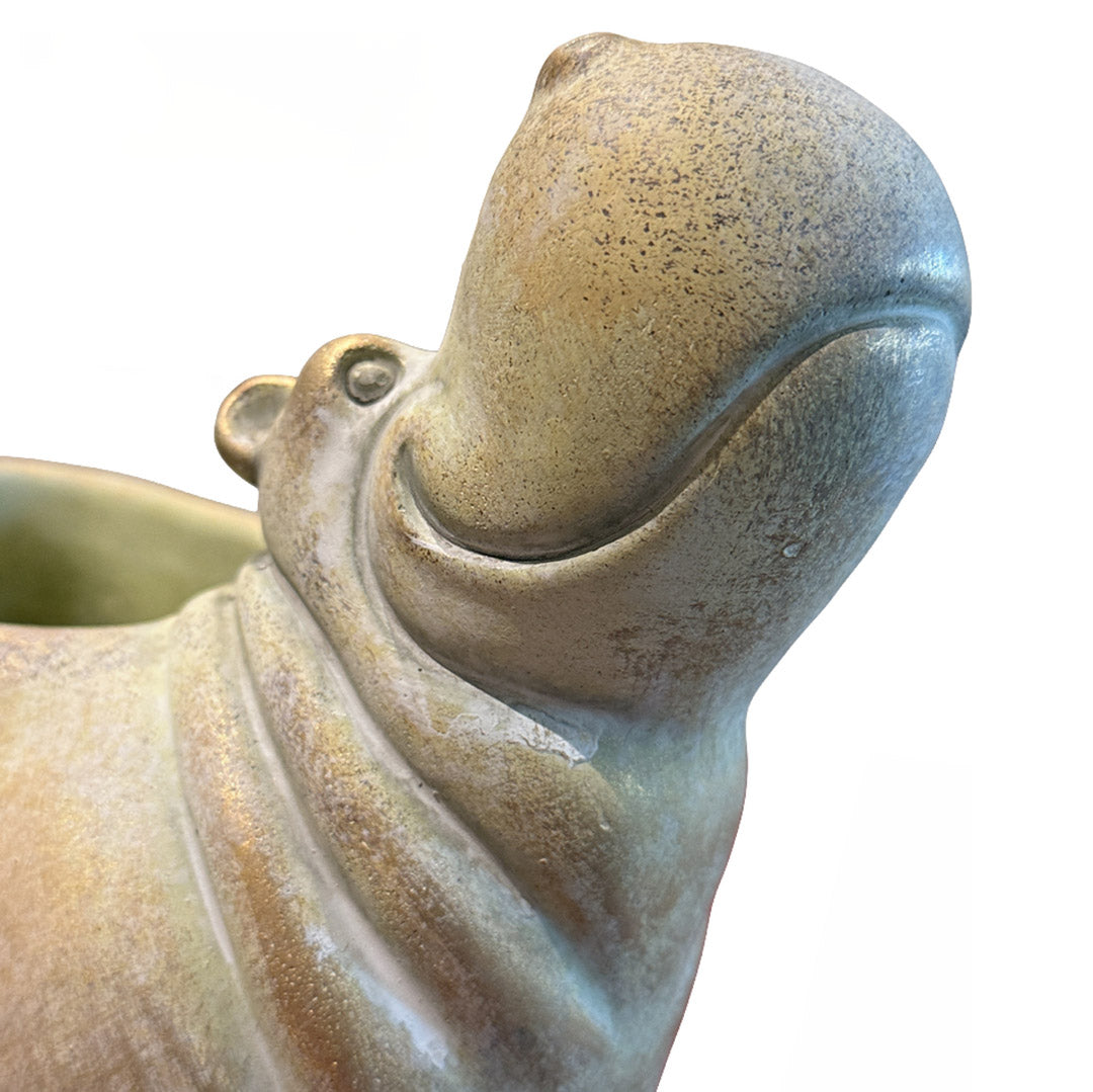 Happy Hippo Planter