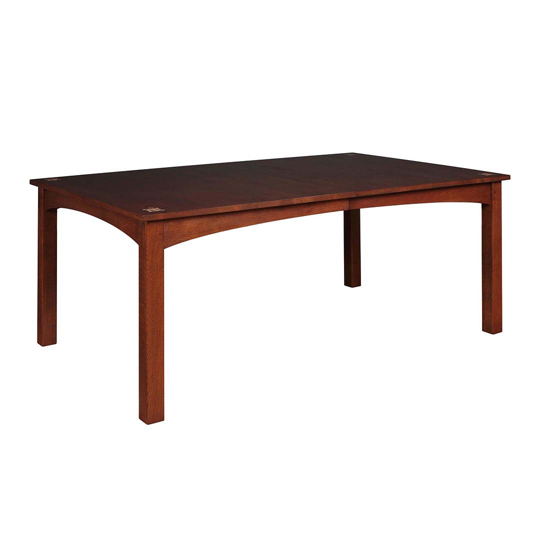 Mesa de comedor Harvey Ellis con hojas 