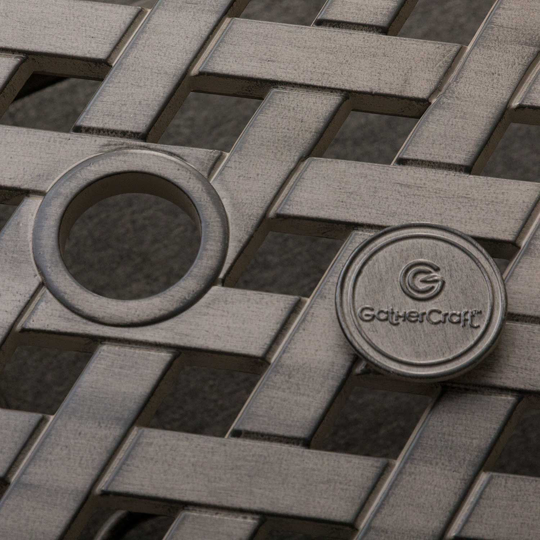 Juego de comedor para exteriores Castlerock (5 piezas) 