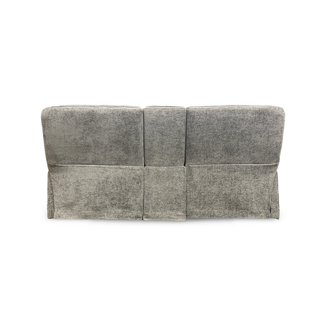 Jessica Zero-G Home Theater Loveseat with Console from Moto Motion in Gray Performance Fabric - Additional view 5