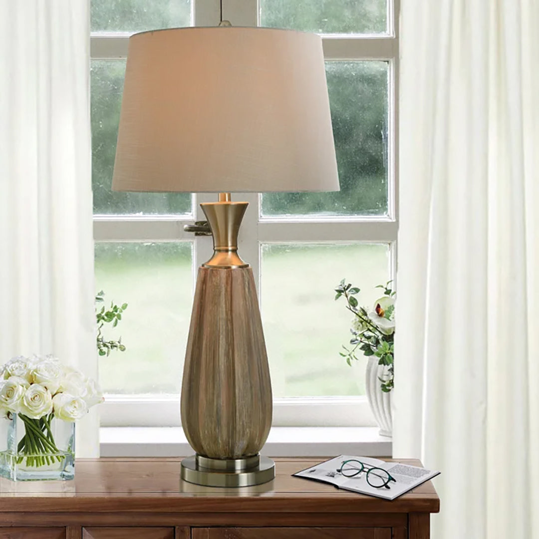 Cream colored table sale lamps