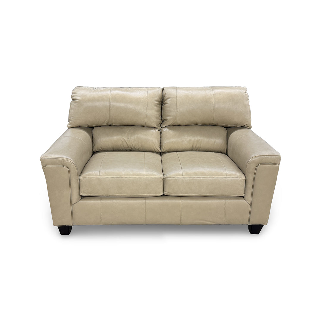 Lacey Leather Loveseat