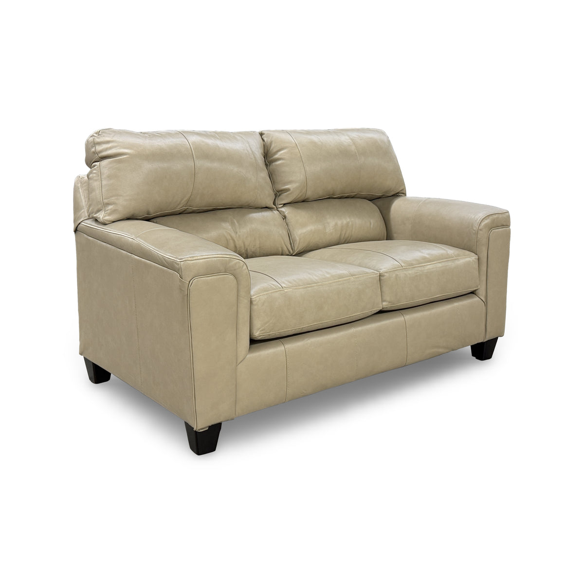 Lacey Leather Loveseat