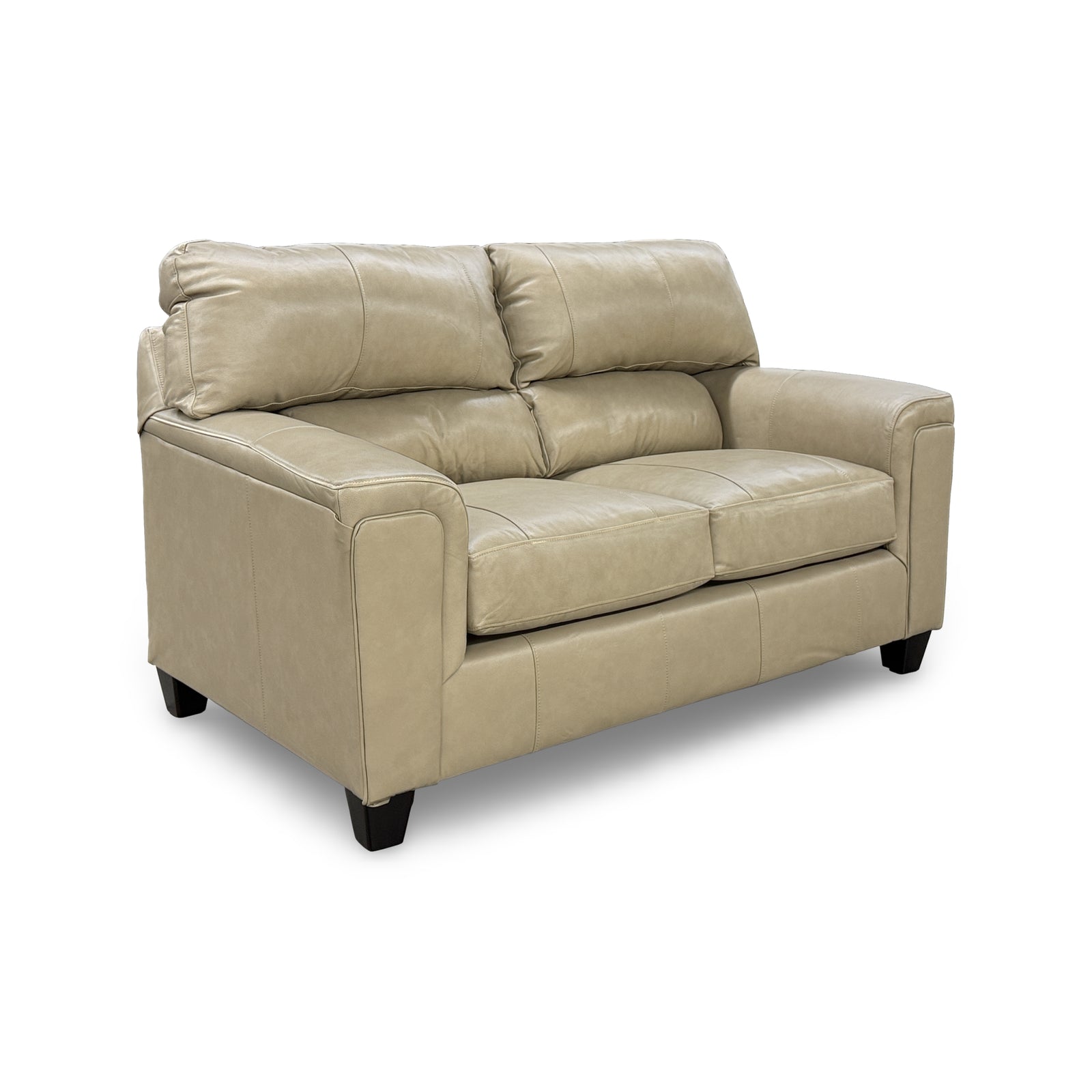 Lacey Leather Loveseat