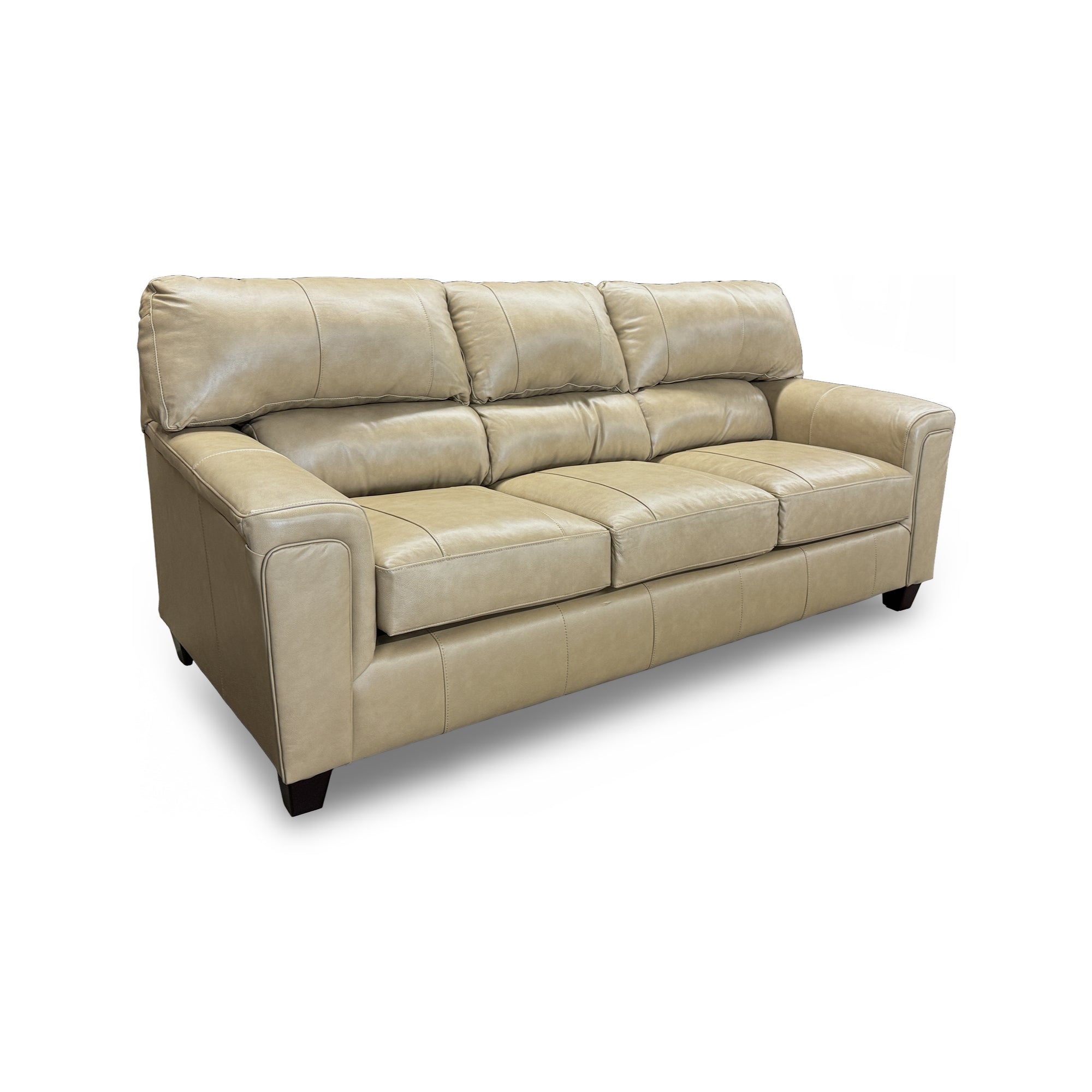 Lacey Leather Sofa and Loveseat