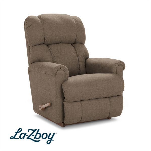 Pinnacle Wall Recliner from La-Z-Boy Incorporated in Brown with Manual Recline, Made in USA
