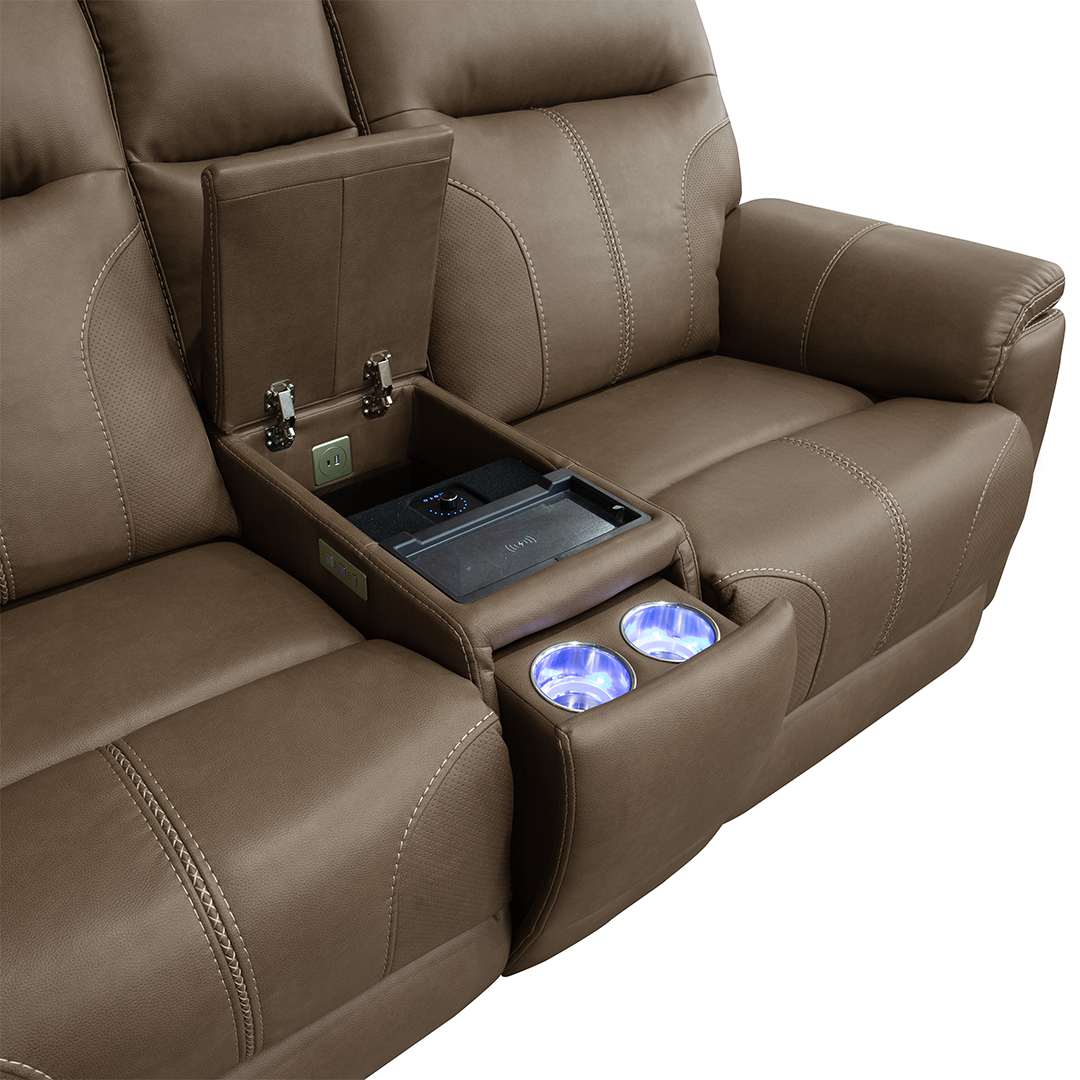 Bruce Zero-G Home Theater Loveseat - Furniture Fair