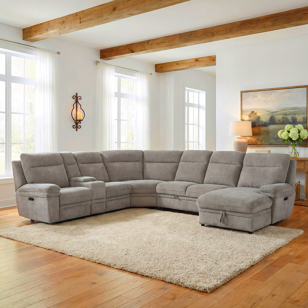 Macy Sleeper Power Sectional