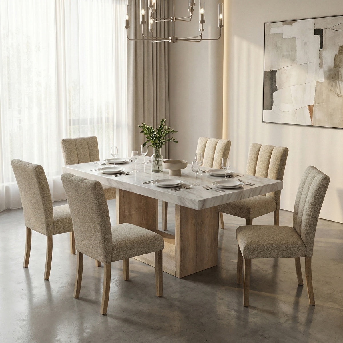 Juego de comedor Margo (5 piezas) 