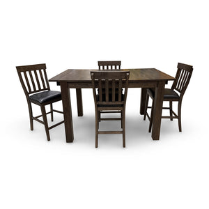 Mariposa Dining Set (5pc) - Gray