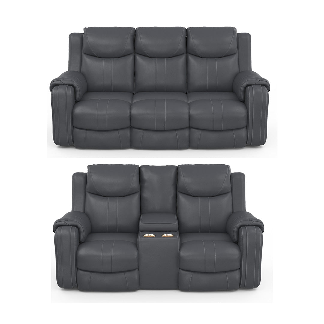 Marvel Power Reclining Sofa and Loveseat