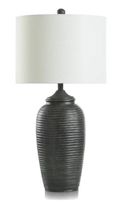 Matte Black Table Lamp