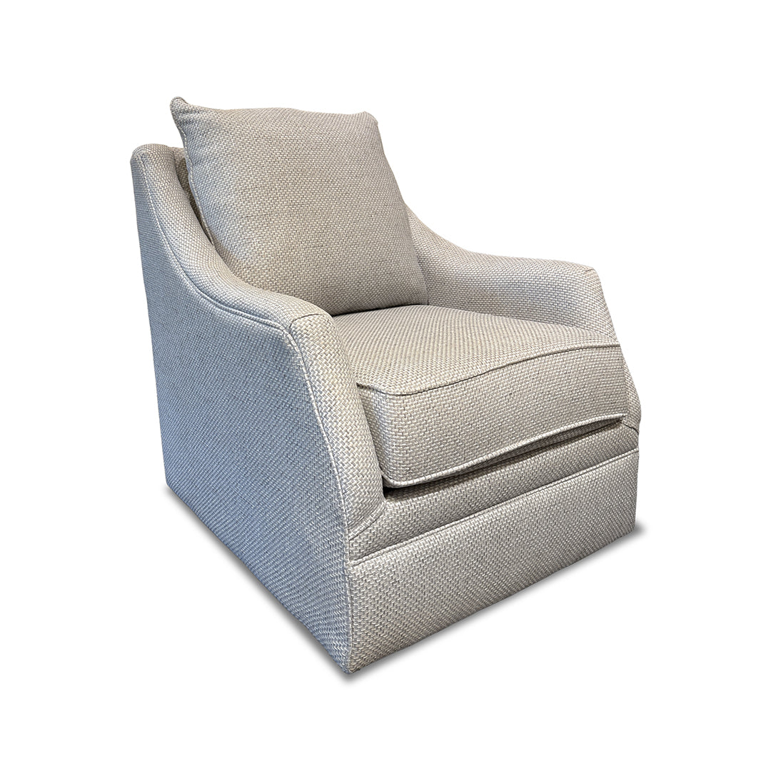 Nessa Swivel Glider with Ottoman