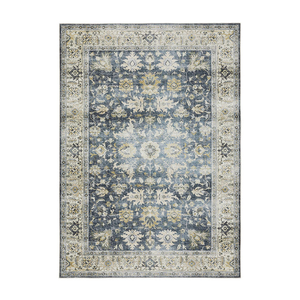 Charleston Olive Washable Rug