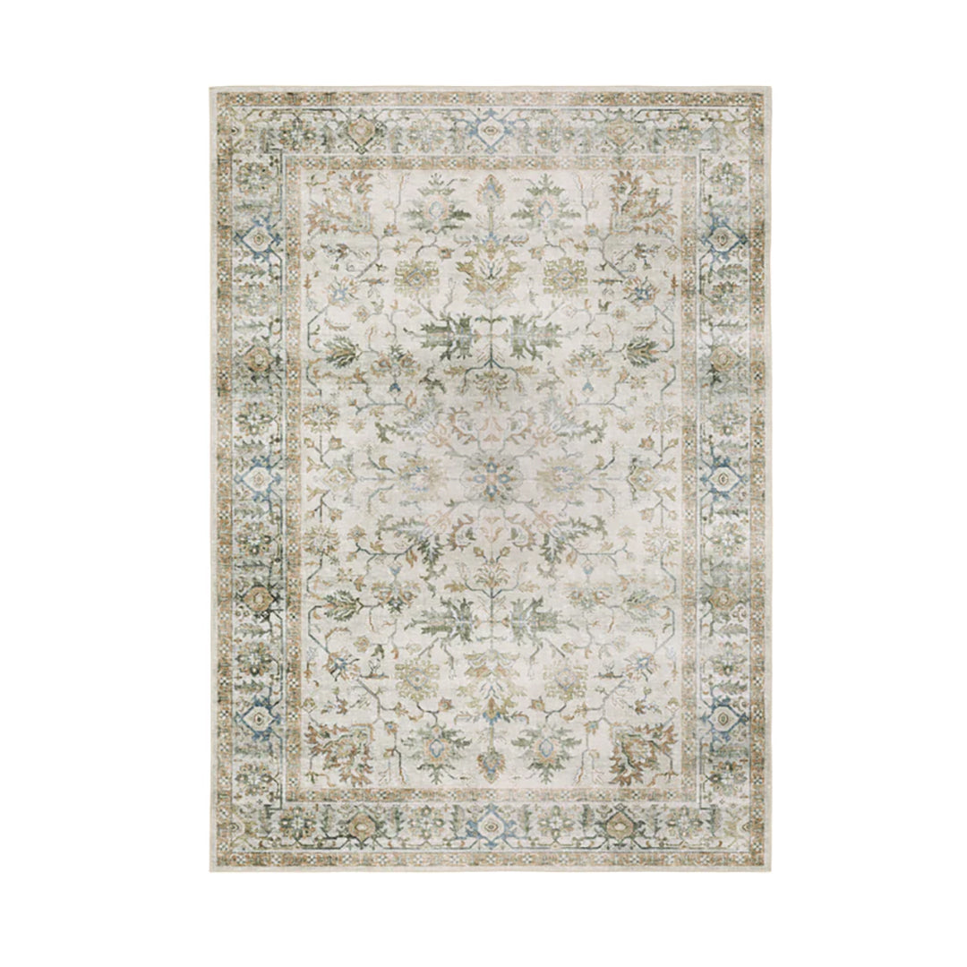 Charleston Ivory Washable Rug